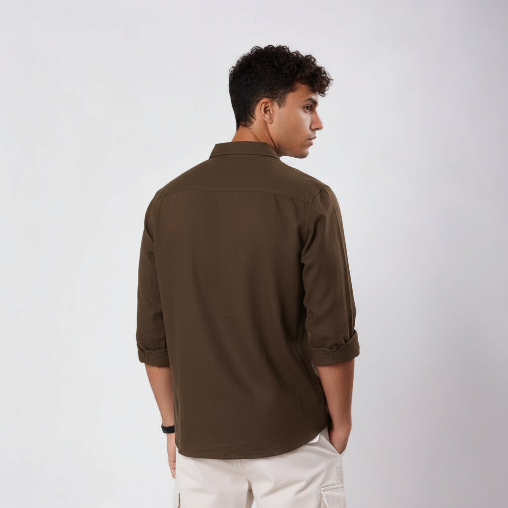 Camisa Toscana Espresso